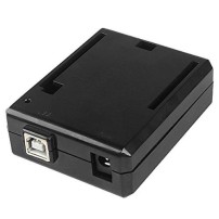 Caja Case Carcasa ABS Negro Arduino UNO