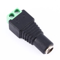 Conector Alimentación Jack Hembra DC Con Borneras 5.5mm