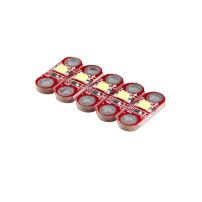 Pack 5pcs Módulo LEDs SMD Lilypad Blanco Frio