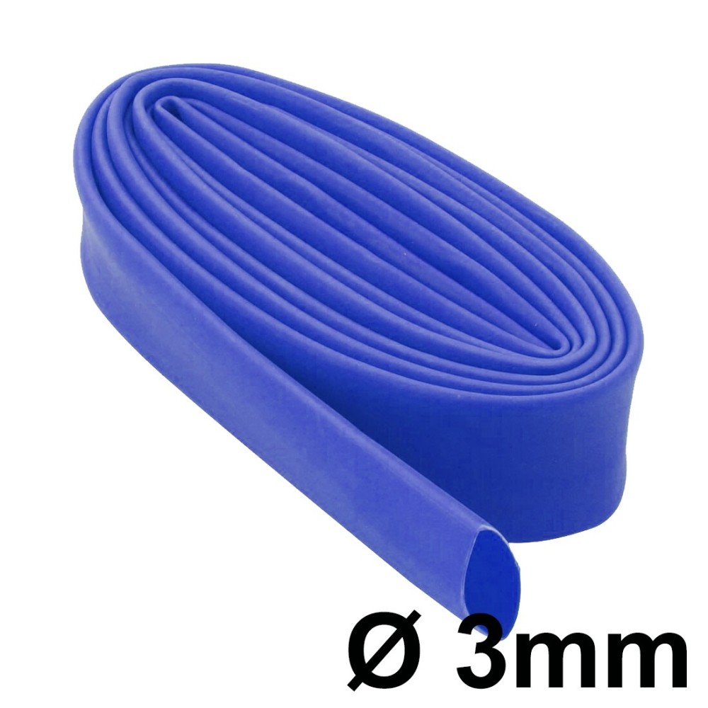 Tubo Termocontraible Aislante Colores 2:1 Diámetro 3mm 1 Metro
