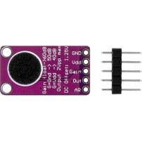 Módulo MAX9814 Sensor de Sonido Micrófono Electret 20-20kHz