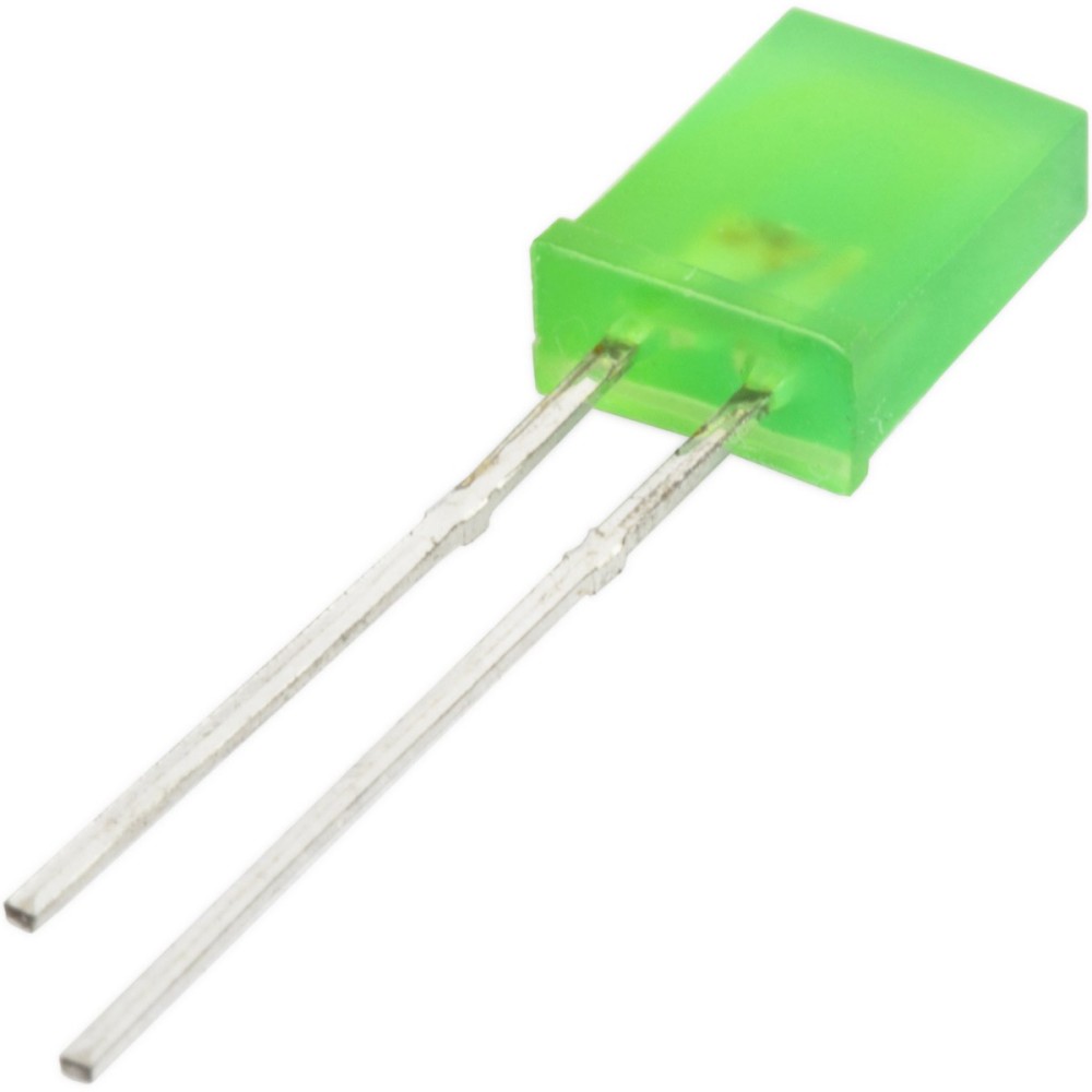 LED Rectangular Difuso 257 2x5x7mm Colores