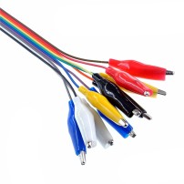 Pack 10pcs Cables Dupont Macho Colores a Caiman 30cm