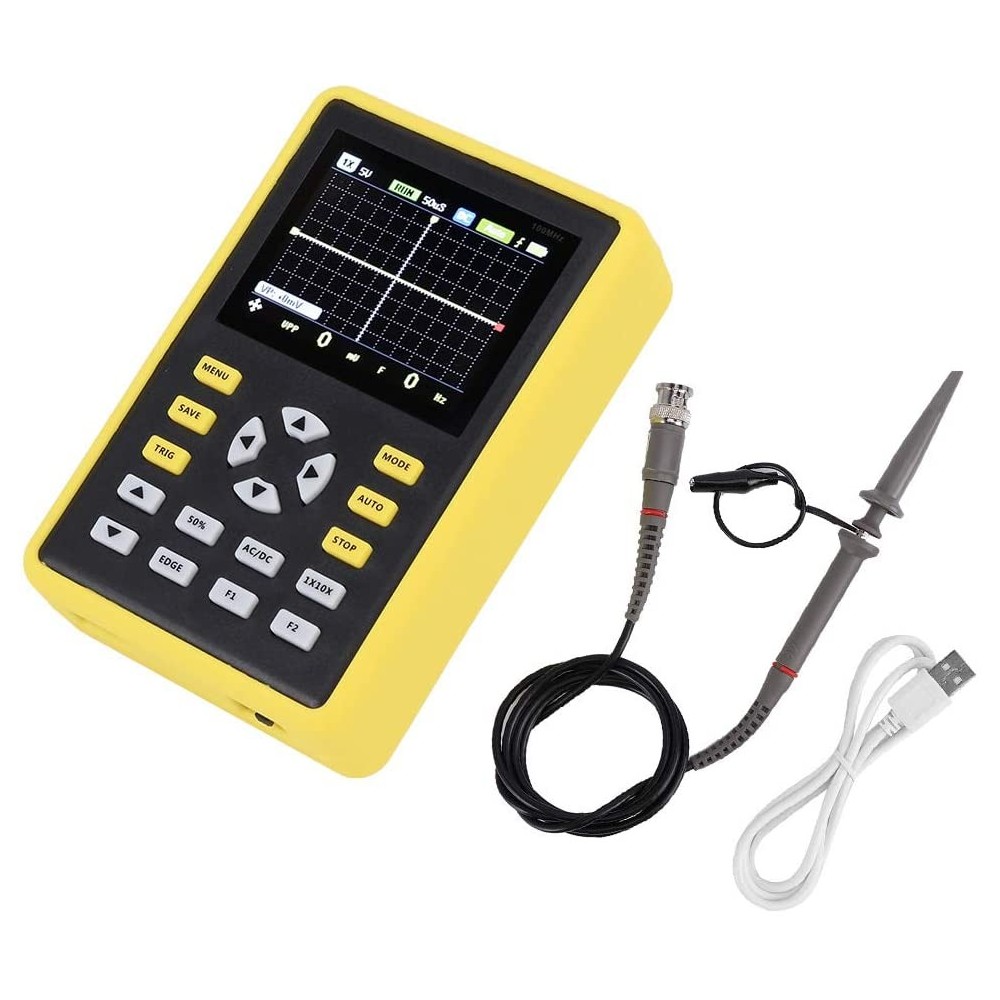 Osciloscopio Portátil FNIRSI 5012H 500MS/s 100MHz Pantalla 2.4 pulgadas