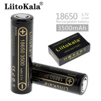 Batería Litio 18650 3.7V 3500mAh 10A Modelo LiitoKala Lii-35