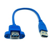 Cable USB 3.0 Tipo A Extensor para Panel o Chasis