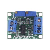 Módulo Conversor Análogo Voltaje a Corriente 0-5V a 4-20mA