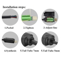 Conector Terminal HDMI 2.0 Macho con Borneras 20 Pines