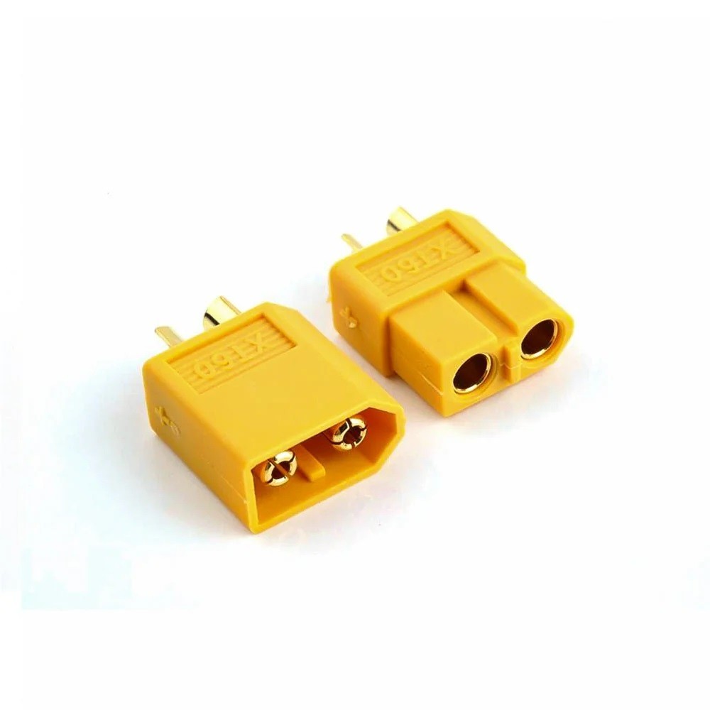 Set Juego Conector Eléctrico 60A Macho Hembra Modelo XT60