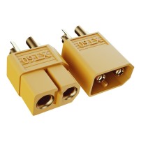 Set Juego Conector Eléctrico 60A Macho Hembra Modelo XT60