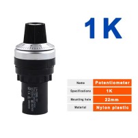 Potenciometro Lineal LA42DWQ 250V 2W 22mm 3P Bornes Valores