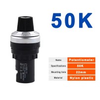 Potenciometro Lineal LA42DWQ 250V 2W 22mm 3P Bornes Valores