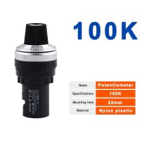 Potenciometro Lineal LA42DWQ 250V 2W 22mm 3P Bornes Valores