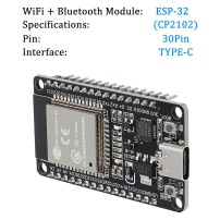 Tarjeta de Desarrollo Módulo ESP32 USB C Wifi y Bluetooth v4.2