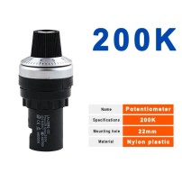 Potenciometro Lineal LA42DWQ 250V 2W 22mm 3P Bornes Valores