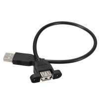 Cable USB Tipo A Extensor para Panel o Chasis