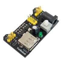 Mini Fuente de Poder para Protoboard con Salida de 3.3V y 5V