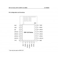 Módulo Wifi 2.4GHz SMD SoC ESP8266 ESP-12E